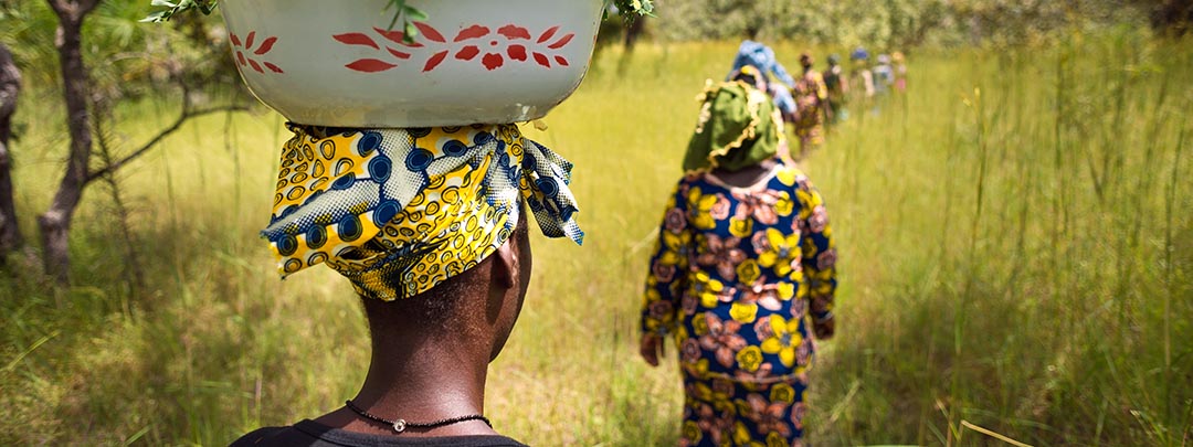 Women Walking in Guinea